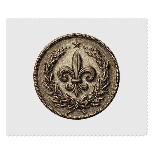 Fleur lis laurel coin - laurel, coin'