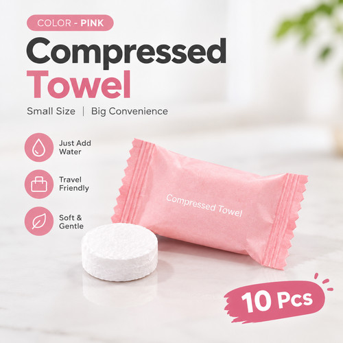 Compressed coin towel tablets - compressed,