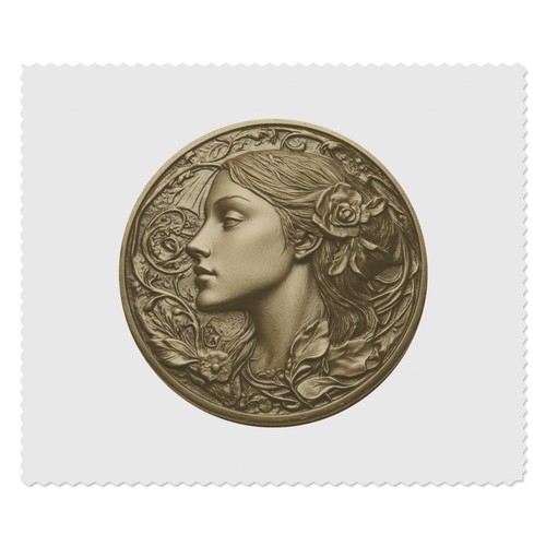 Coin with woman - x,