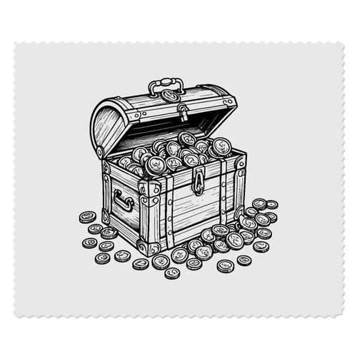 Treasure chest coins - x, coins'