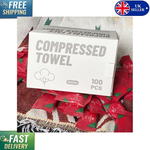 Compressed coin tissue pack - compressed,